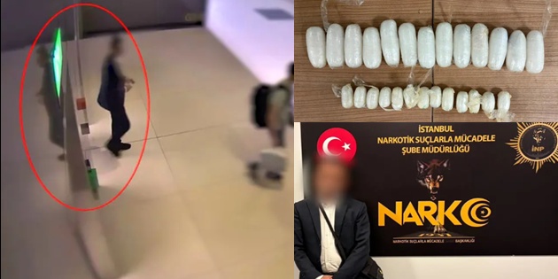İstanbul Havalimanı’nda Midesinde 26 Kapsül Uy.şturucu İle Yakalandı